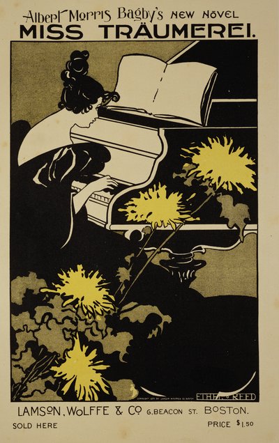 Reproduction of a Poster Advertising the Novel 
